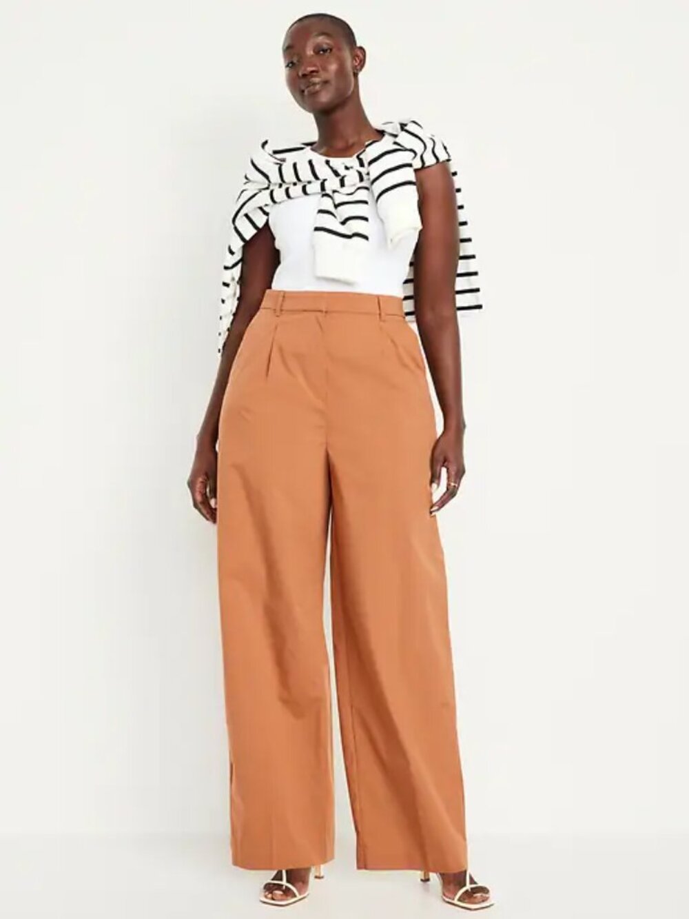 Old Navy Extra High-Rise Poplin Taylor Wide Leg Trouser Pants Sz 20